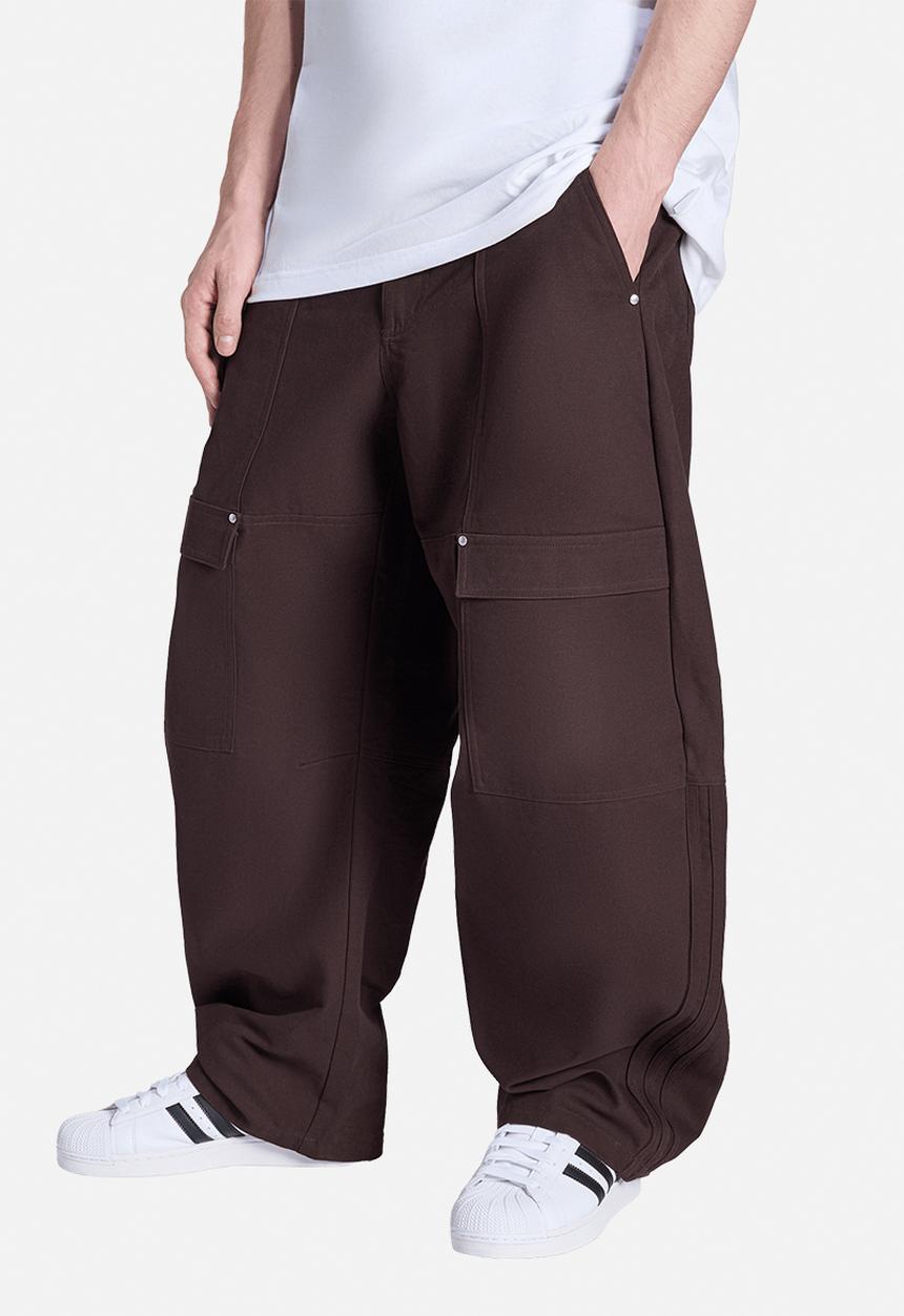 Originals cargo workpant - aurora coffee