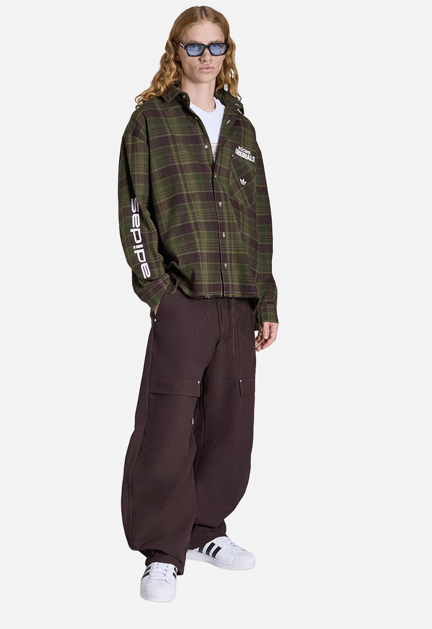 adidas Originals - ORIGINALS CANVAS CARGO WORKPANT - aurora coffee