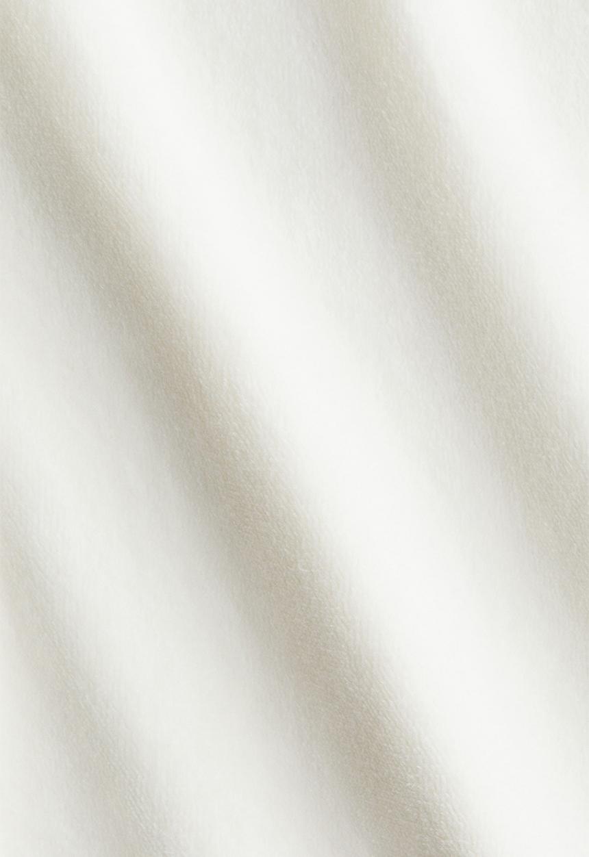 H&M - Flared velour joggers - white