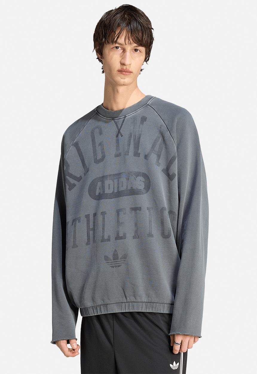 adidas Originals - Cut Off Vint  Sweater - Grey Six
