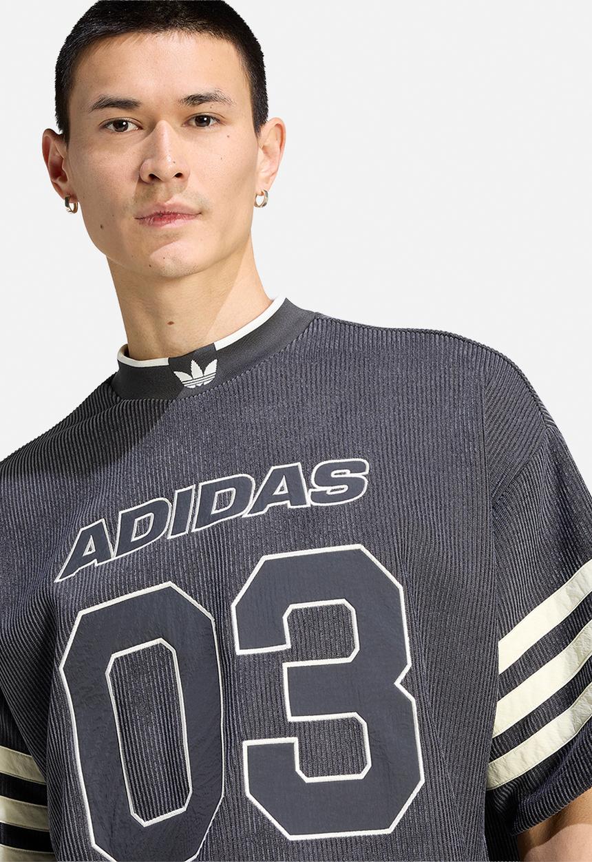adidas Originals - Originals Knit Football Jersey - Utility Black