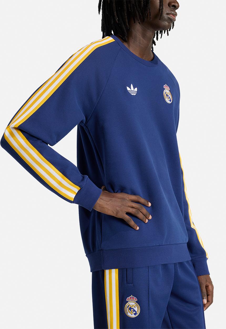 adidas Originals - Real Madrid OG Crew Sweatshirt - Dark Blue
