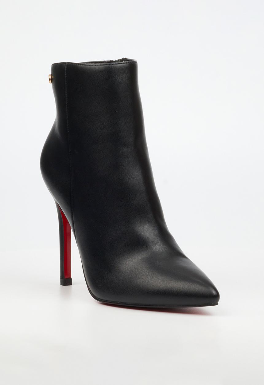 Miss Black - Boss 24 heel ankle boot - black