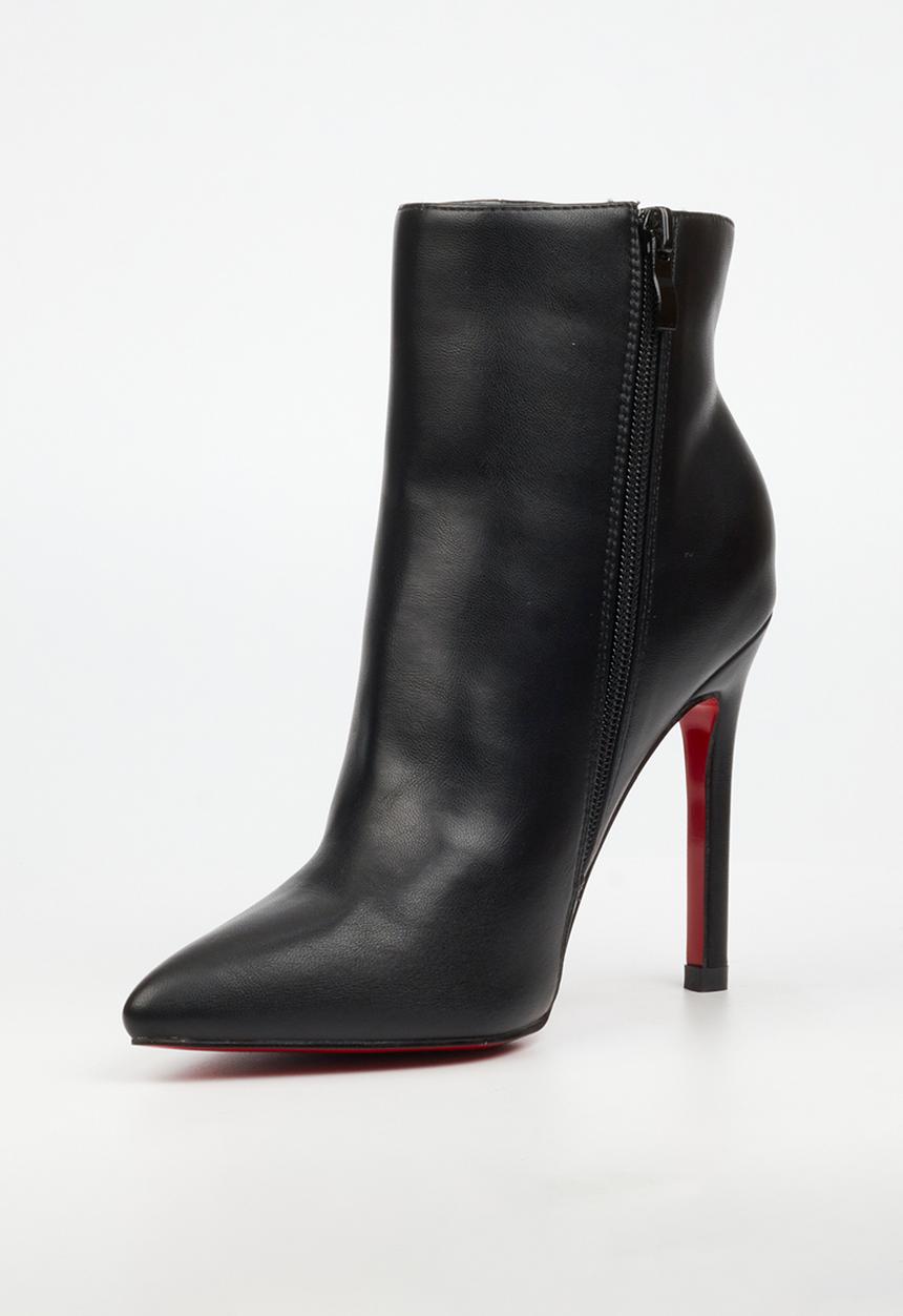 Miss Black - Boss 24 heel ankle boot - black