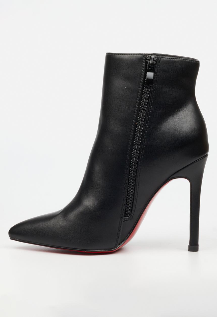 Miss Black - Boss 24 heel ankle boot - black