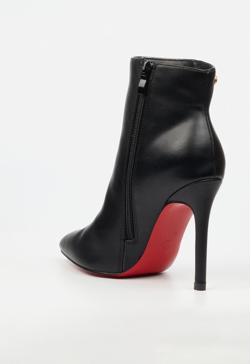Miss Black - Boss 24 heel ankle boot - black