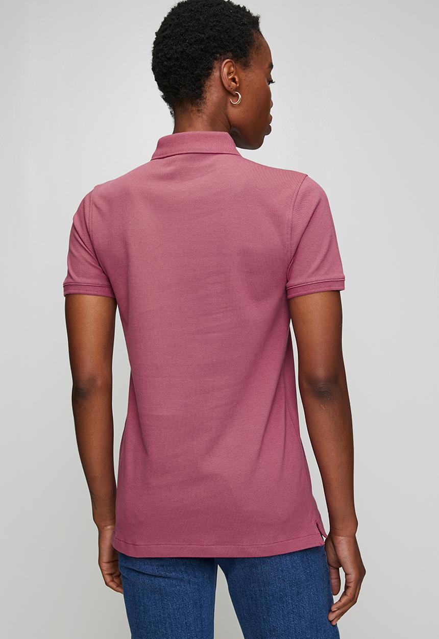 POLO - Wmn Margot Short Sleeve Golfer - Rose