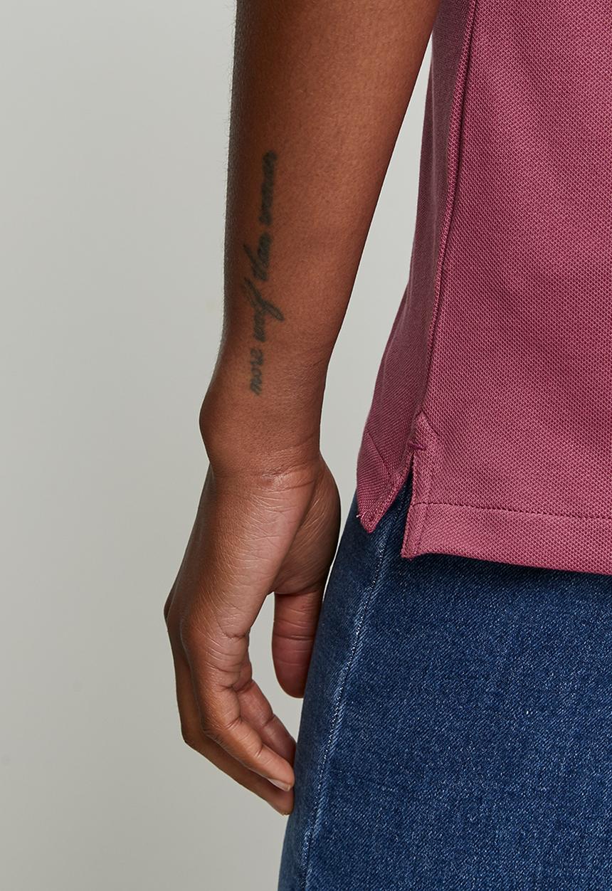 POLO - Wmn Margot Short Sleeve Golfer - Rose