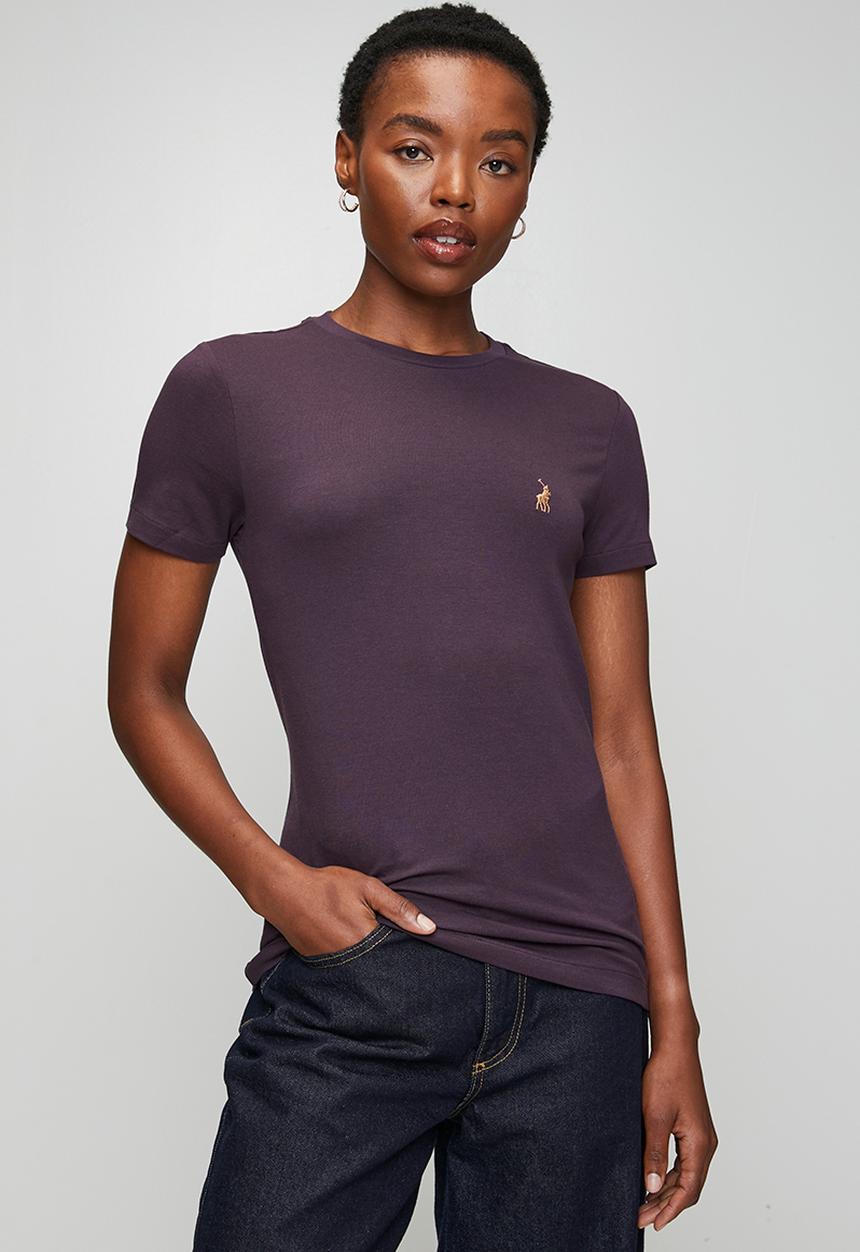 POLO - Wmn Allie Short Sleeve T-Shirt - Plum