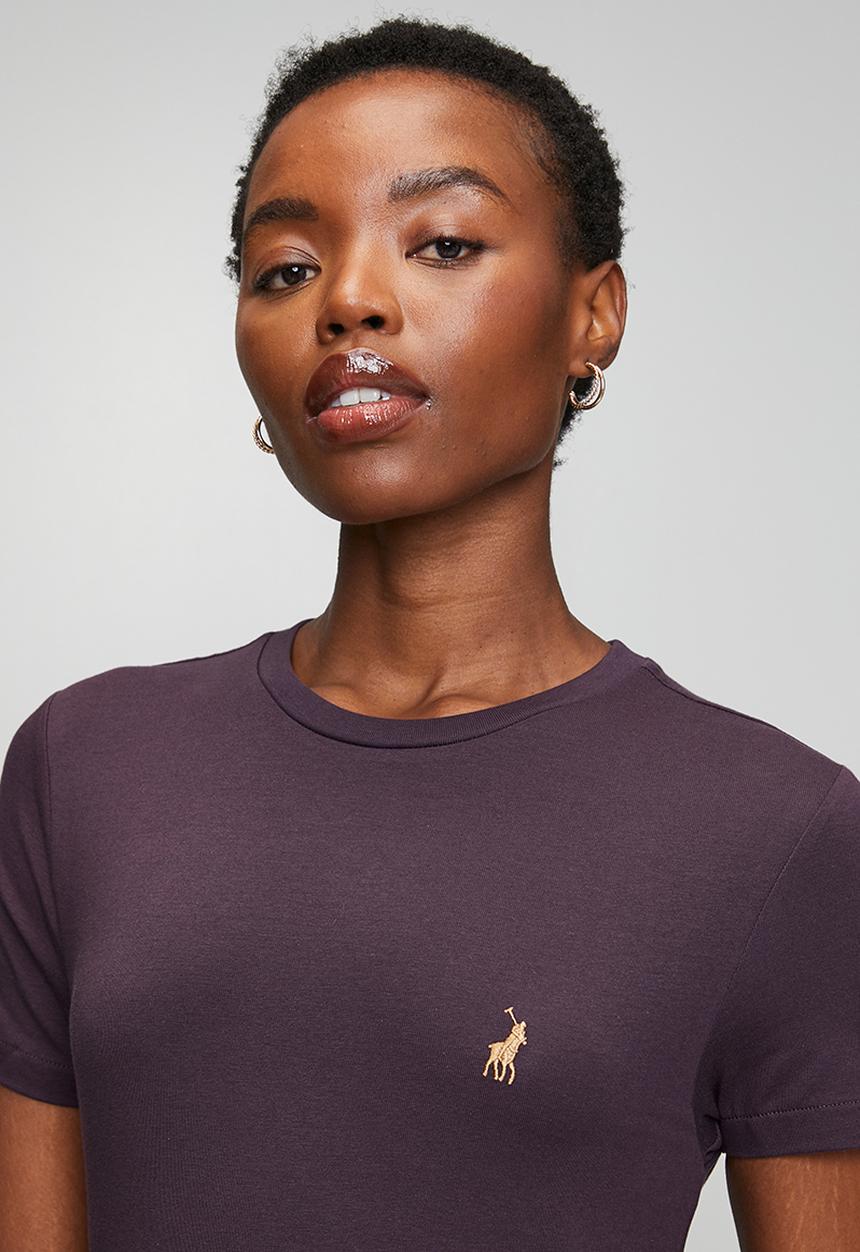 POLO - Wmn Allie Short Sleeve T-Shirt - Plum