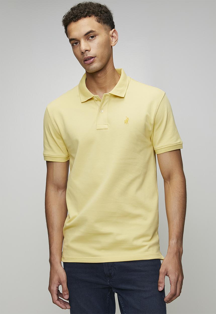 POLO - Carter Essential Pique Ss Golfer - Yellow