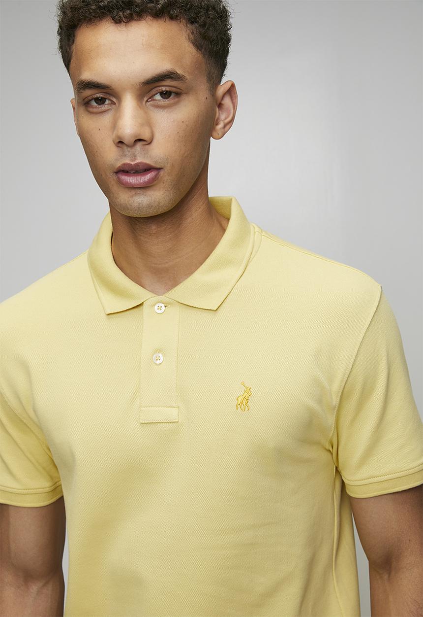 POLO - Carter Essential Pique Ss Golfer - Yellow