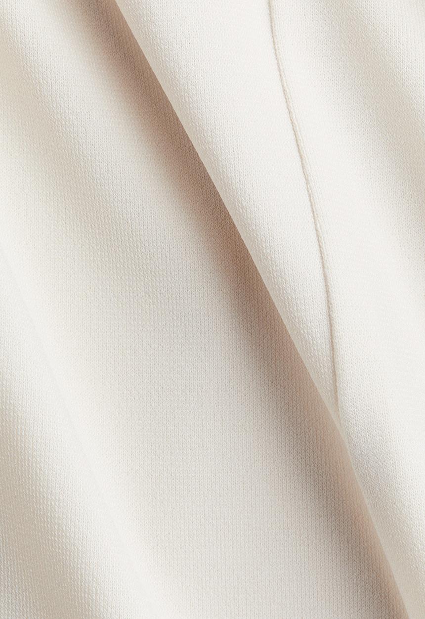 H&M - Peplum top - light-beige