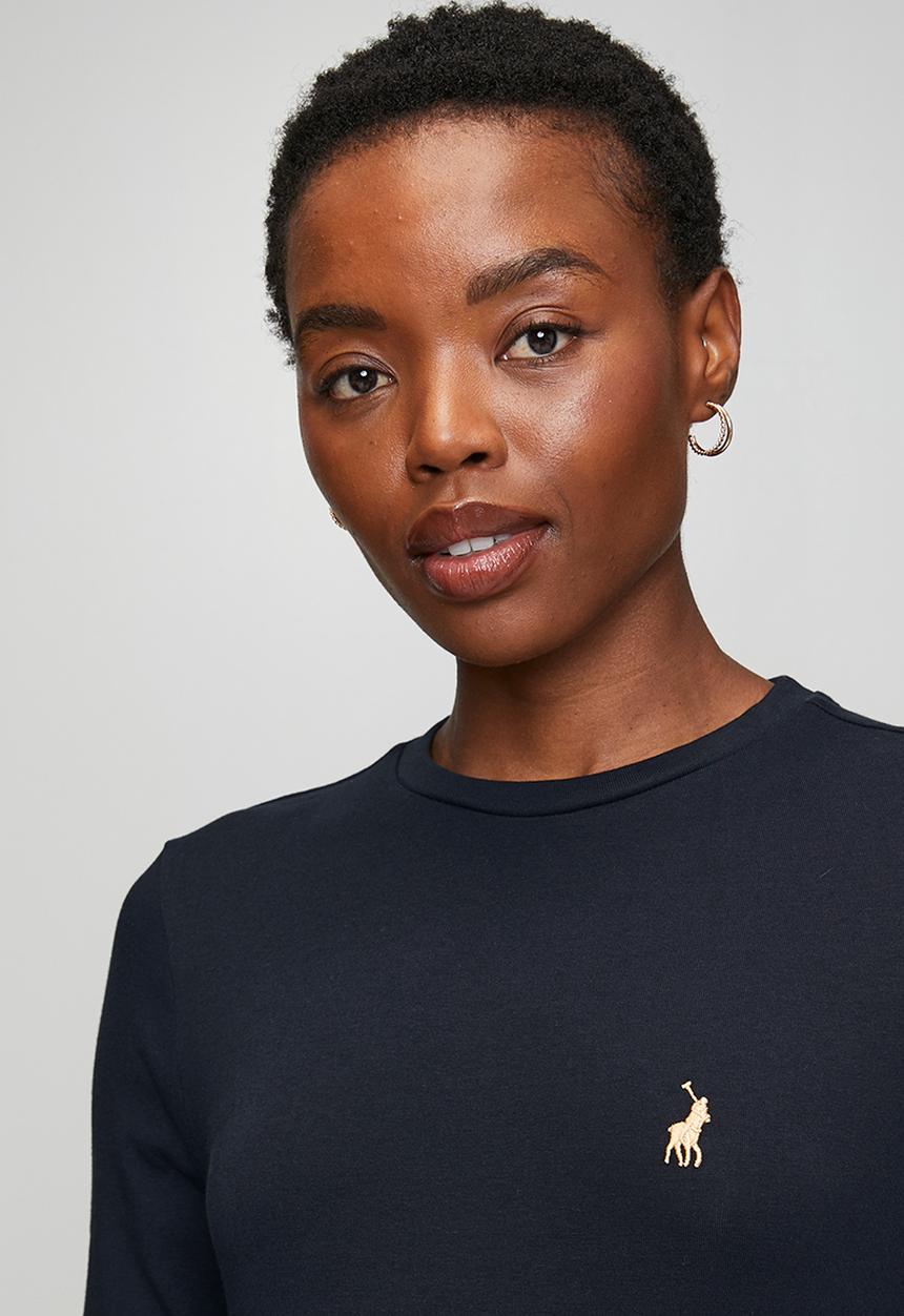 POLO - Wmn Alice Long Sleeve T-Shirt - Navy
