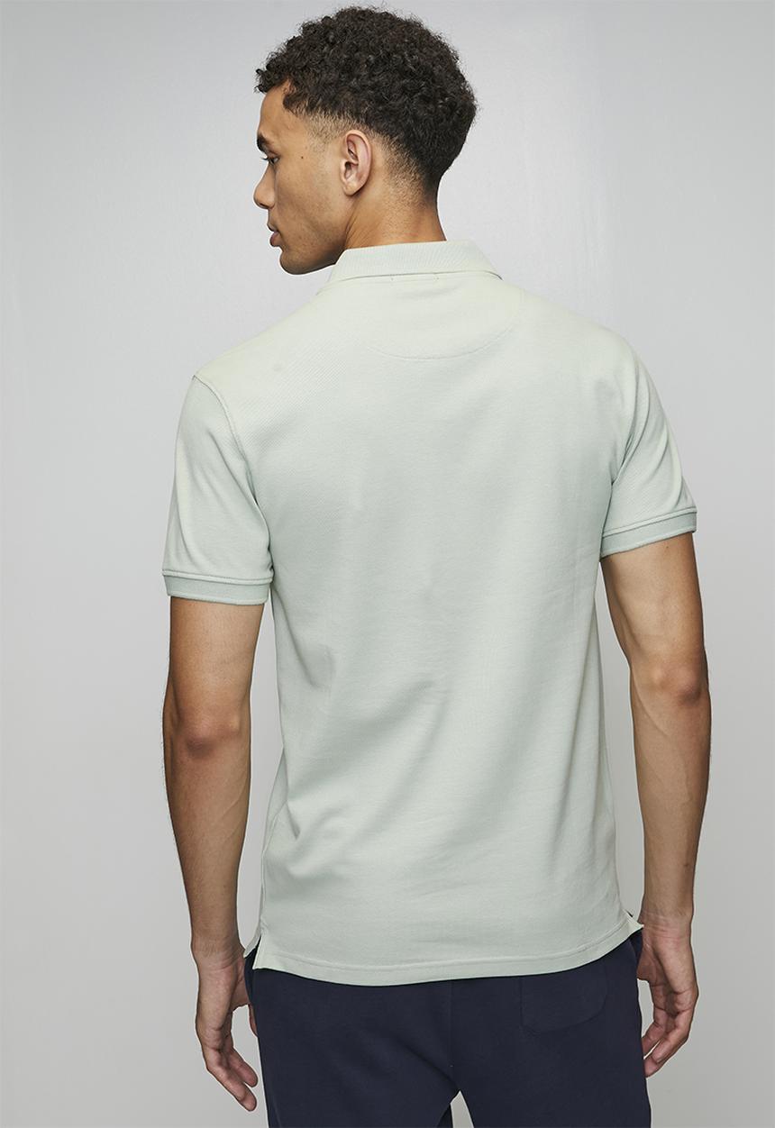 POLO - Carter Essential Pique Ss Golfer - Sage
