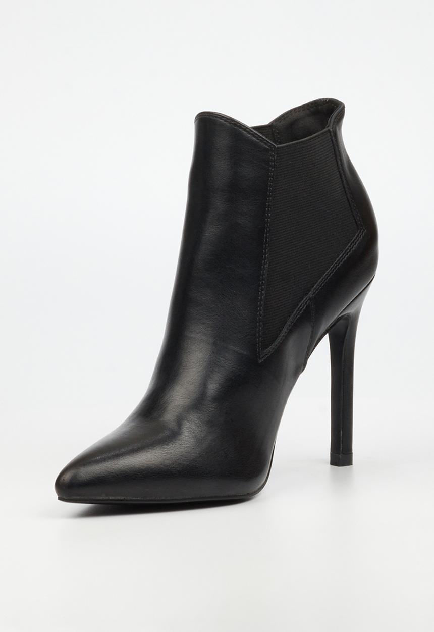 Miss Black - Boss 25 heel chelsea ankle boot - black
