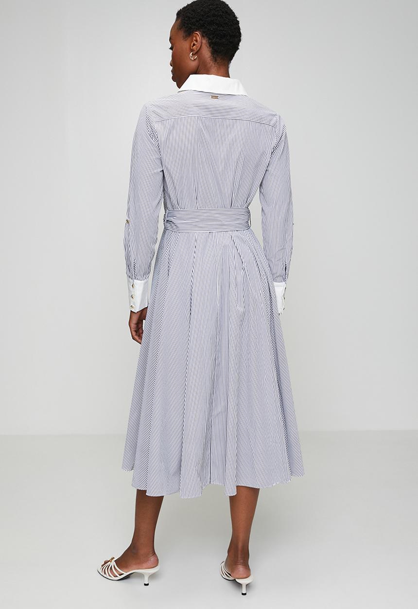 Pringle of Scotland - Pringle april stripe shirt dress -
