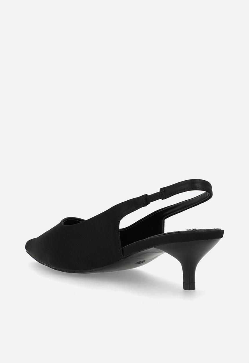 Madison® - Otto closed toe slingback heel - black