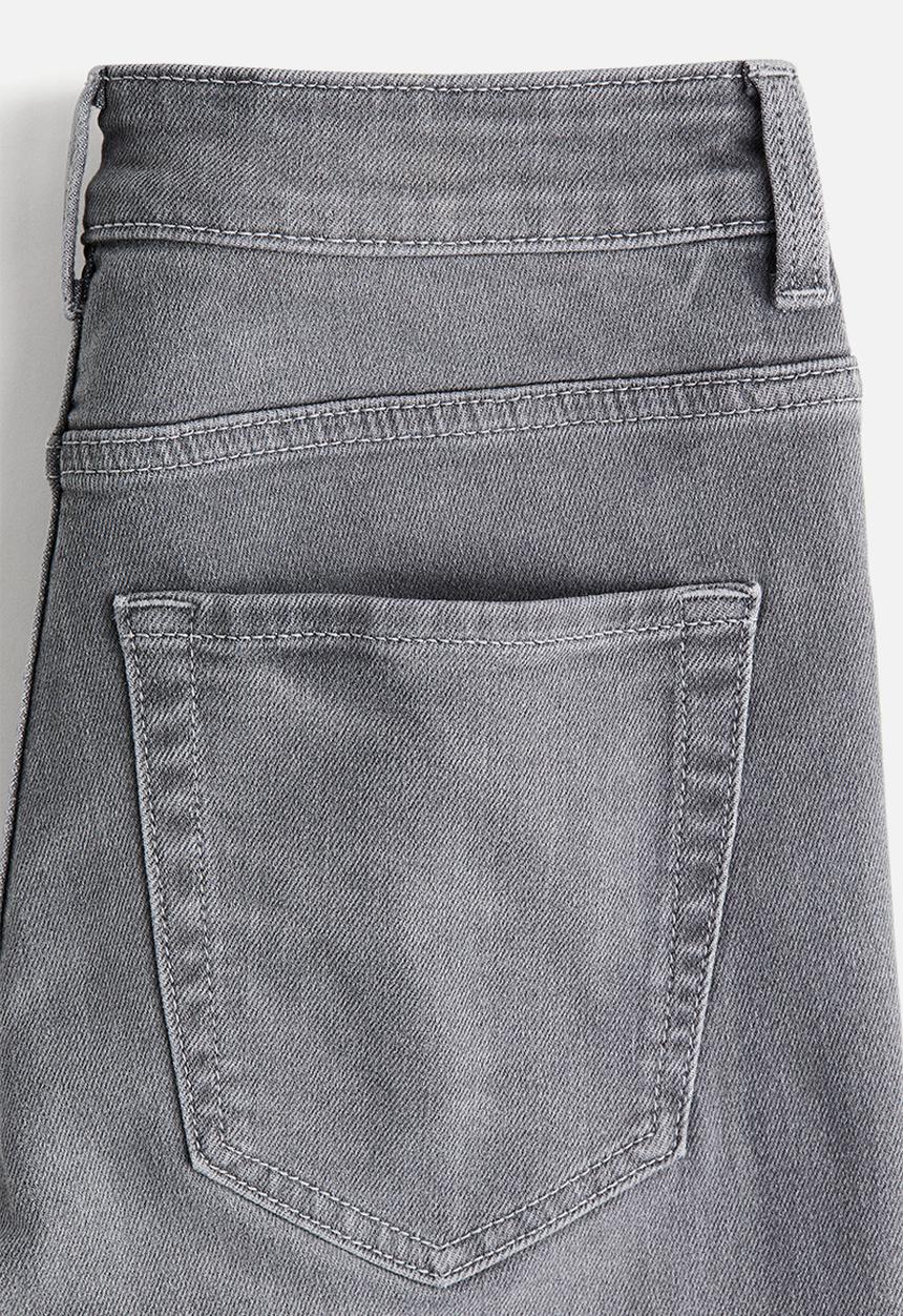 H&M - Flared high jeans -  washed grey