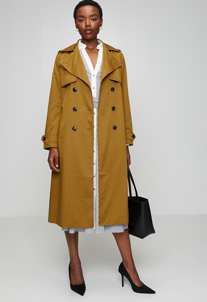 Pringle of Scotland - Pringle claudia trench coat - camel