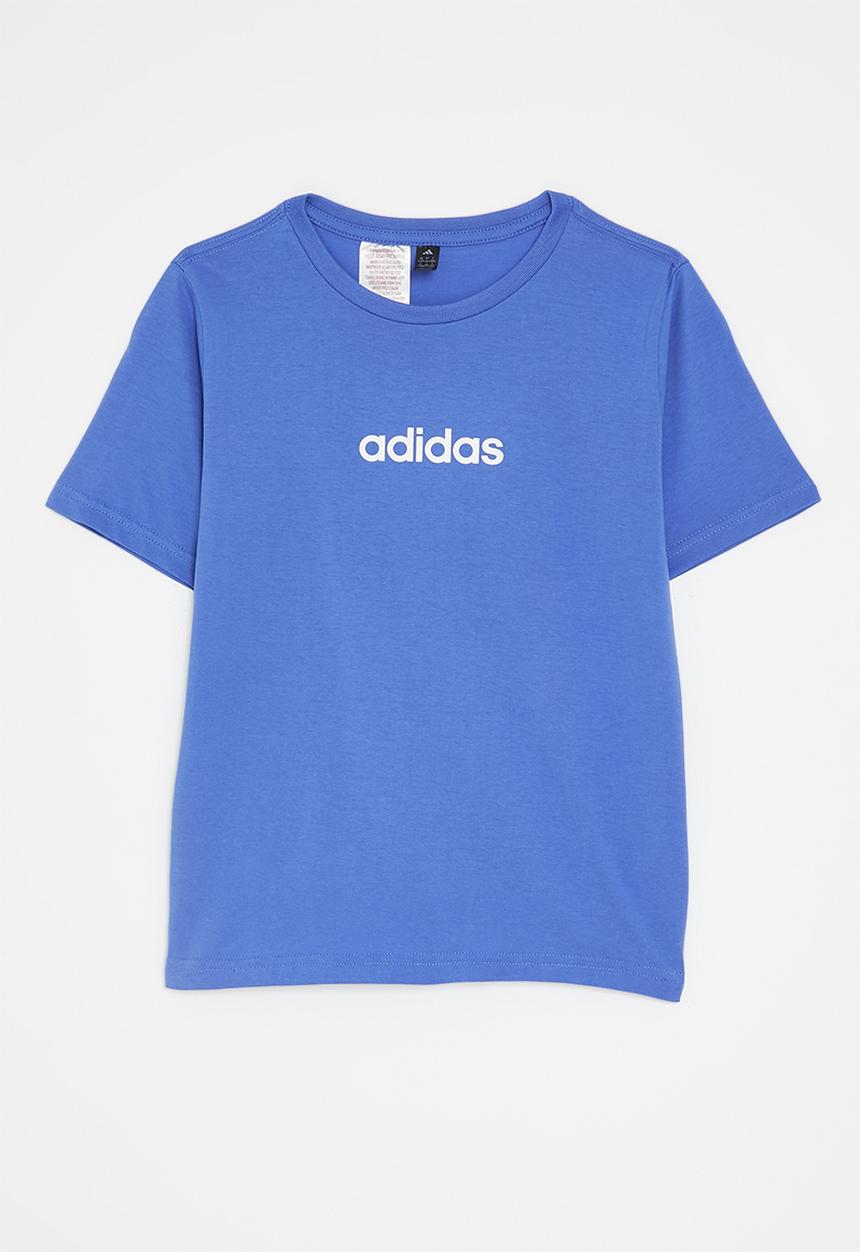 adidas Performance - Y lin tee 160 s26 - ray blue/white