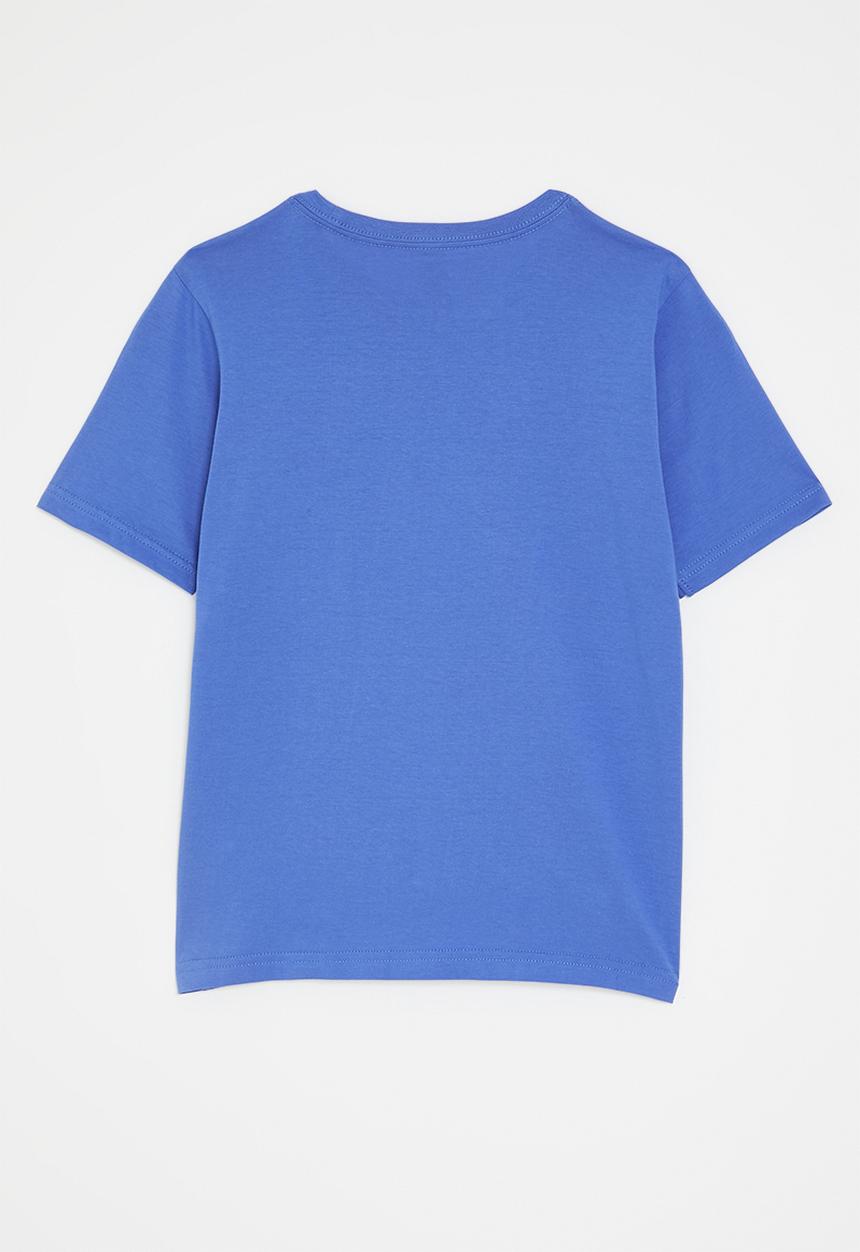 adidas Performance - Y lin tee 160 s26 - ray blue/white