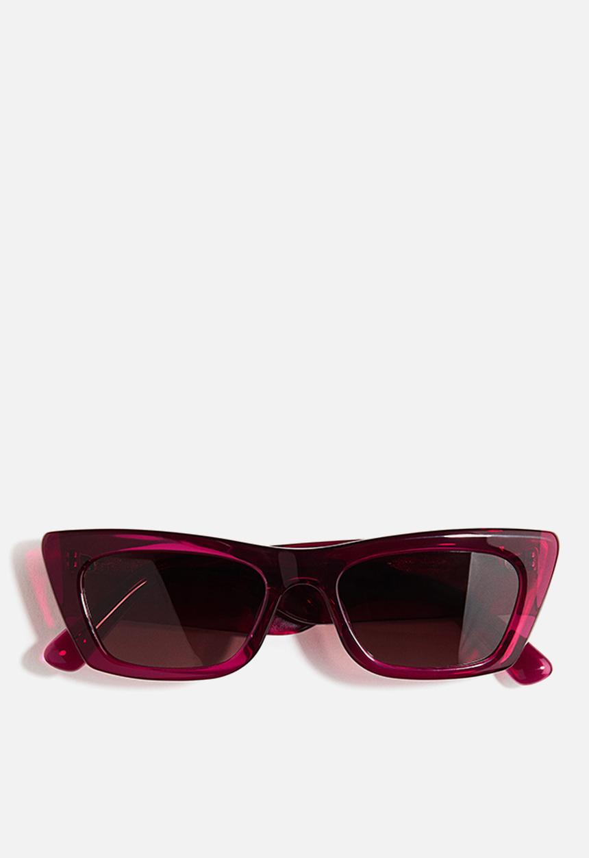 H&M - H&M Studio: Polarised sunglasses - burgundy