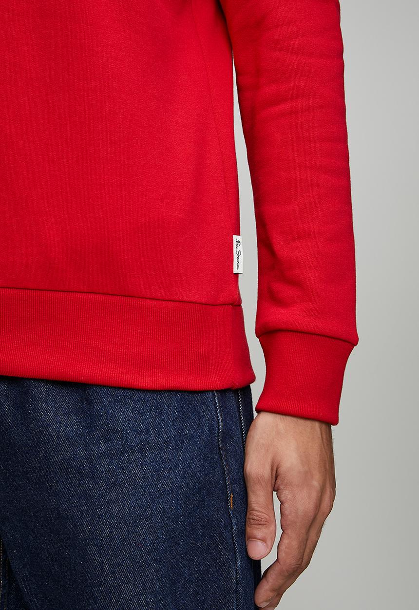 Ben Sherman - Target Crew Sweater 47812 - Red