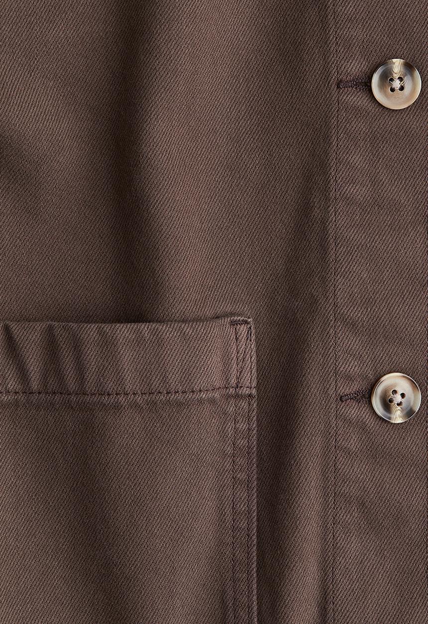 H&M - Twill jacket - dark brown