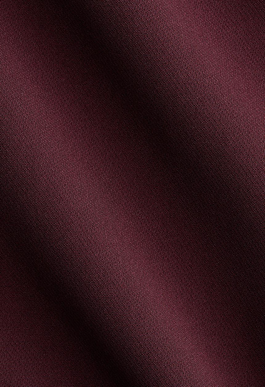 H&M - Butterfly-sleeved dress - burgundy