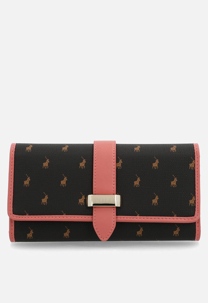 POLO - Kelsey trifold purse - brown