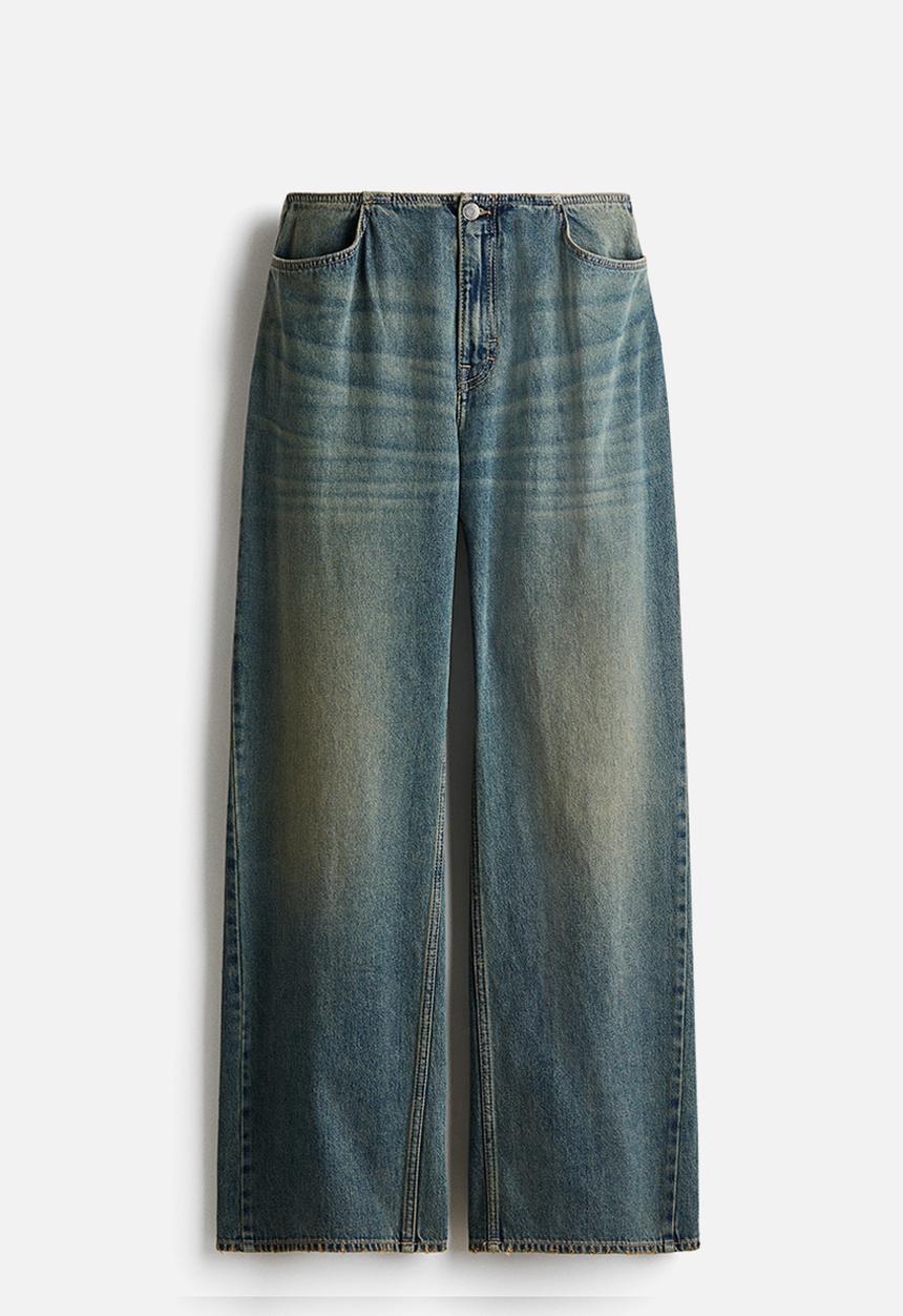 H&M - H&M Studio: Baggy low jeans - denim blue