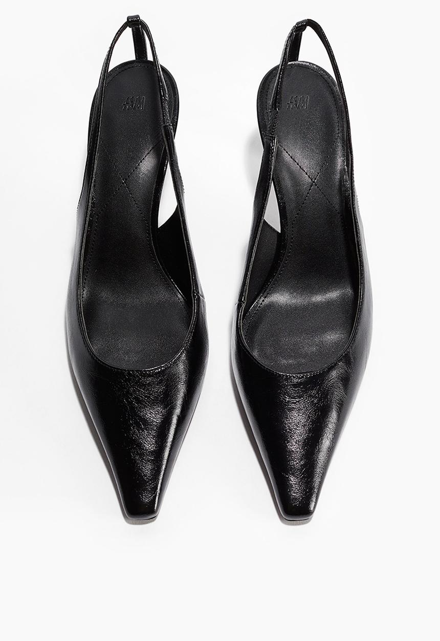 H&M - Heeled slingbacks - black