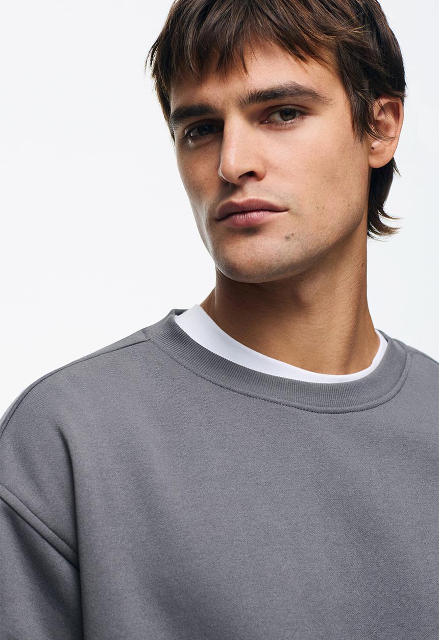 H&M - Loose fit sweatshirt - dark grey