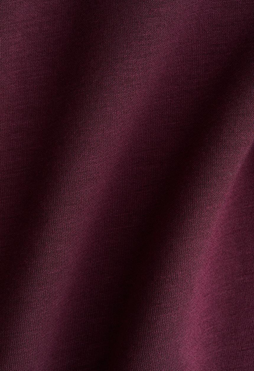 H&M - Wide pull-on trousers - plum purple 