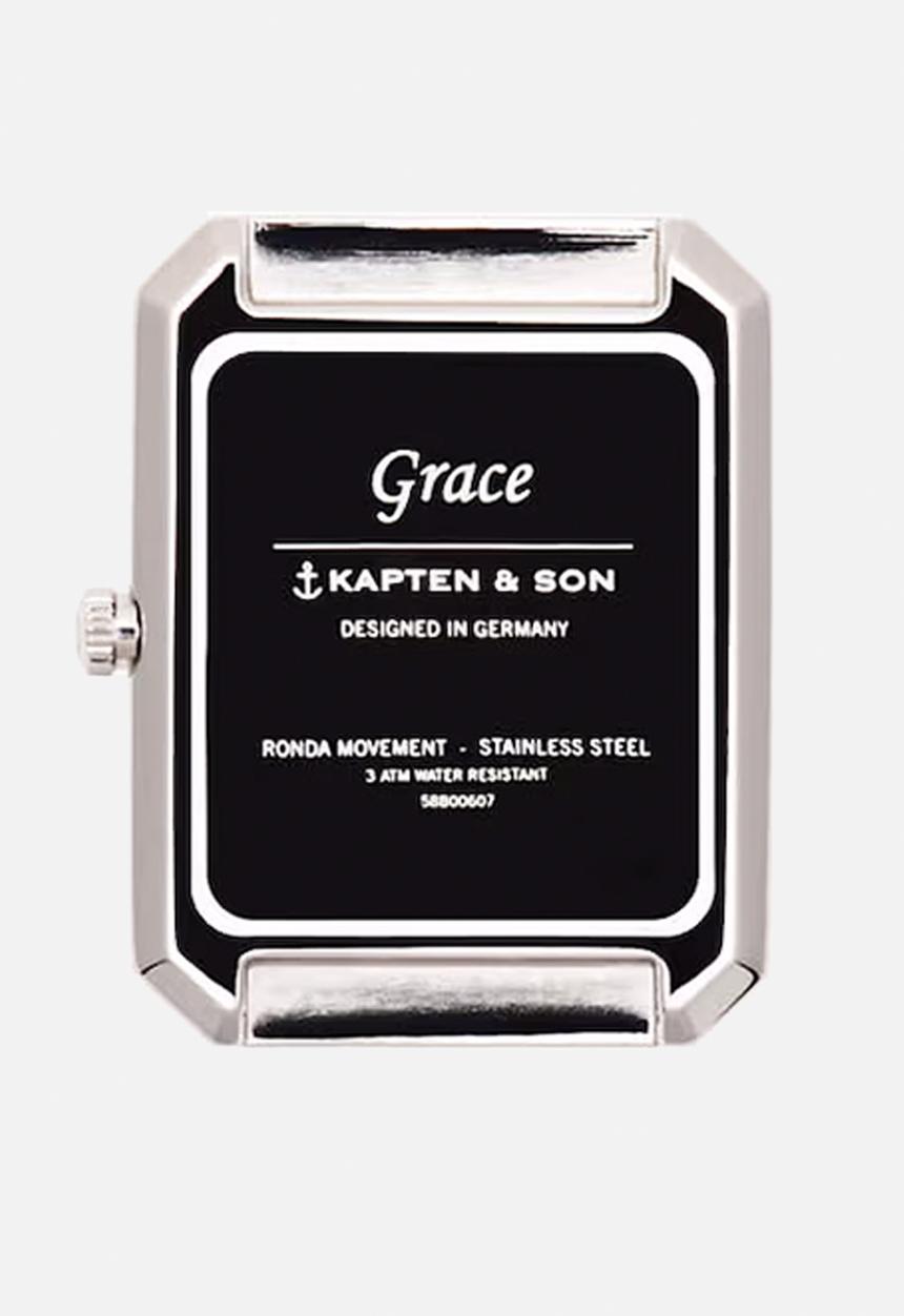 Kapten & Son - Grace Silver Woven Steel - Silver