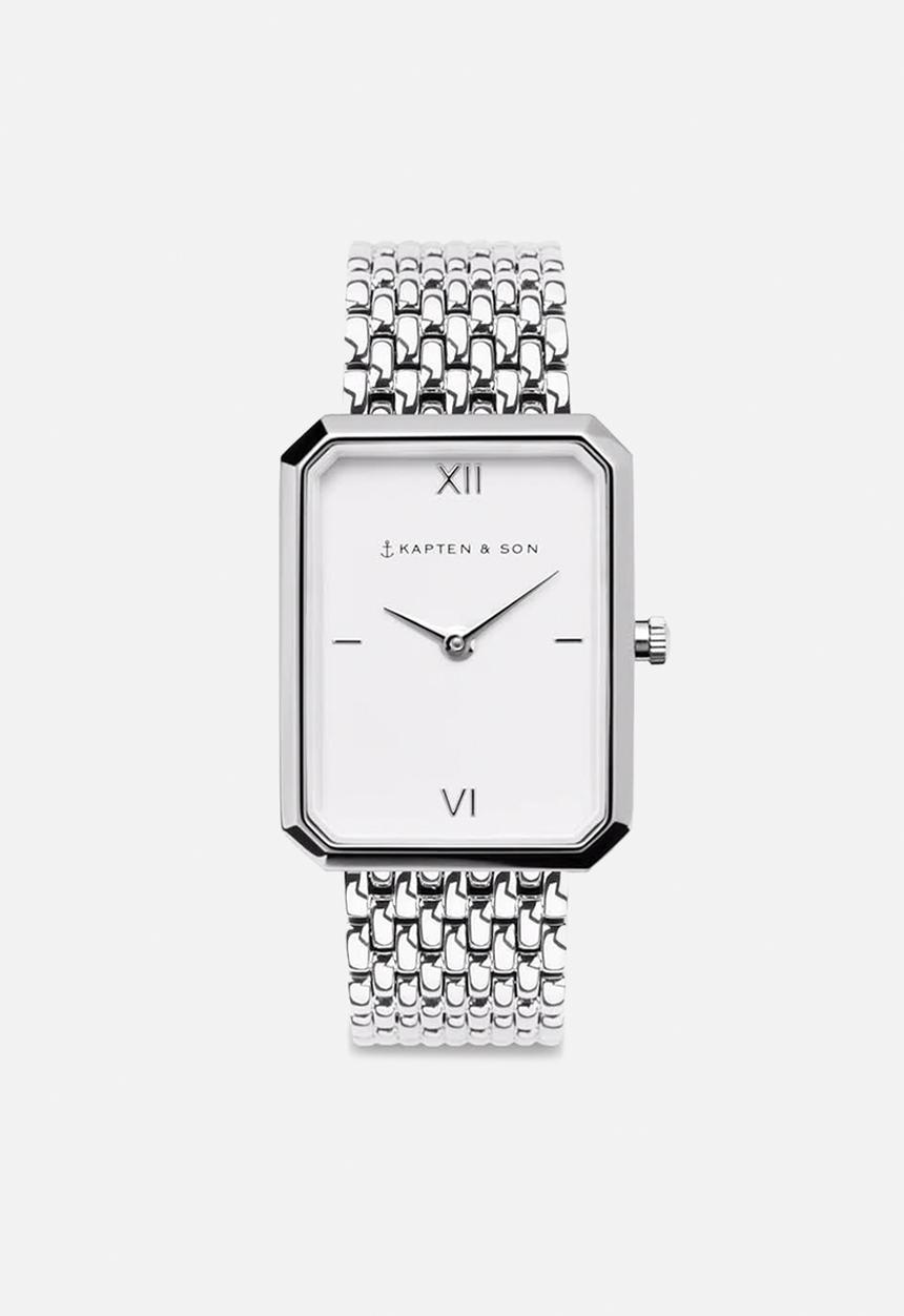 Kapten & Son - Grace Silver Woven Steel - Silver
