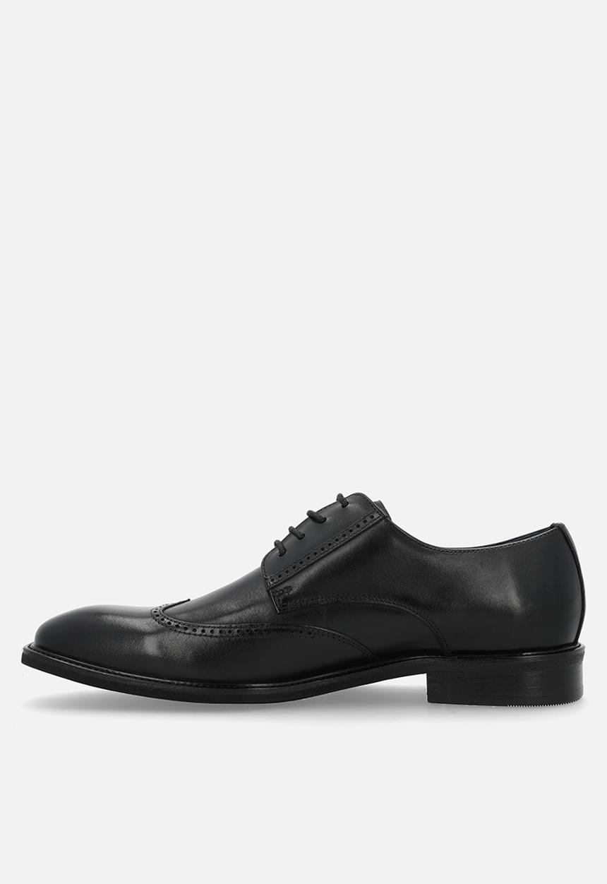 POLO - Wingcap Gibson Lace Up - black 
