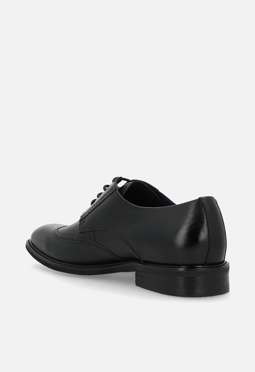 POLO - Wingcap Gibson Lace Up - black 