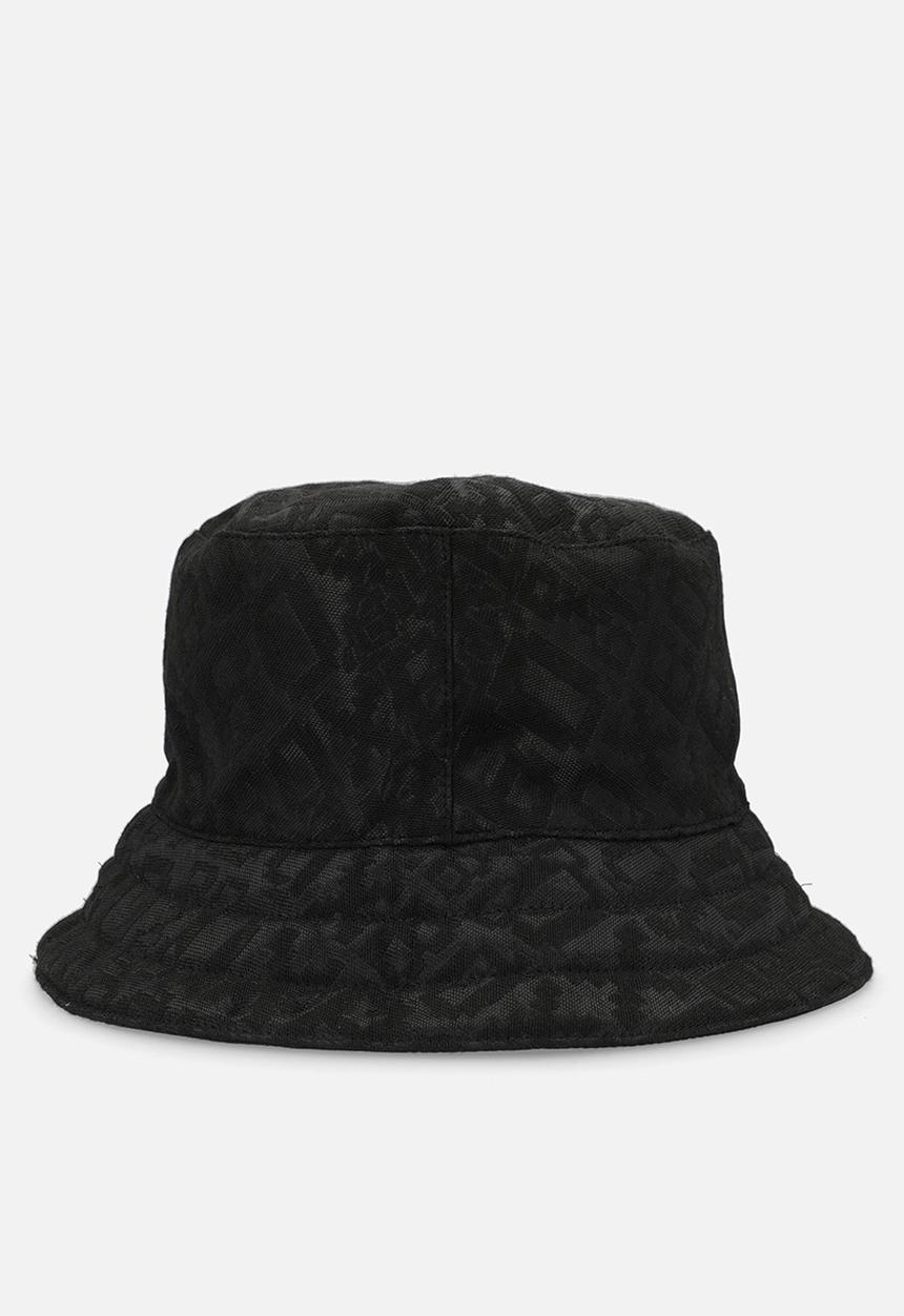 GALXBOY - NYLON/CANVAS HAT   - BLACK
