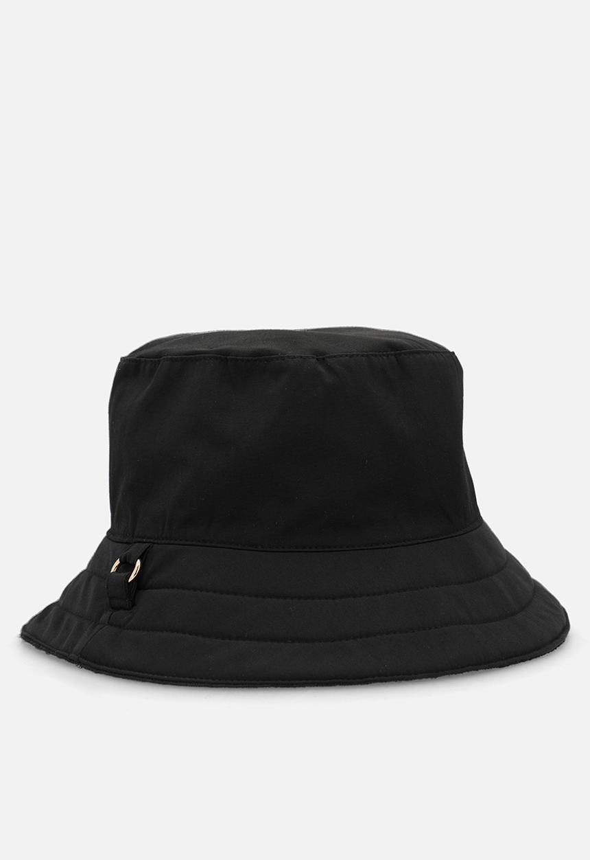 GALXBOY - NYLON/CANVAS HAT   - BLACK