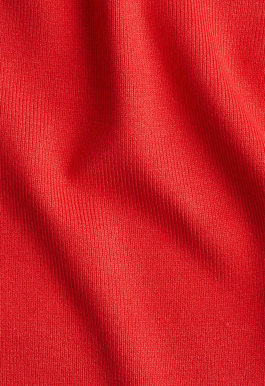 H&M - Fine-knit t-shirt - bright red