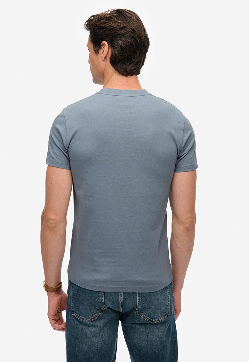 Superdry. - Essential logo emb tee - FL2 - blue 