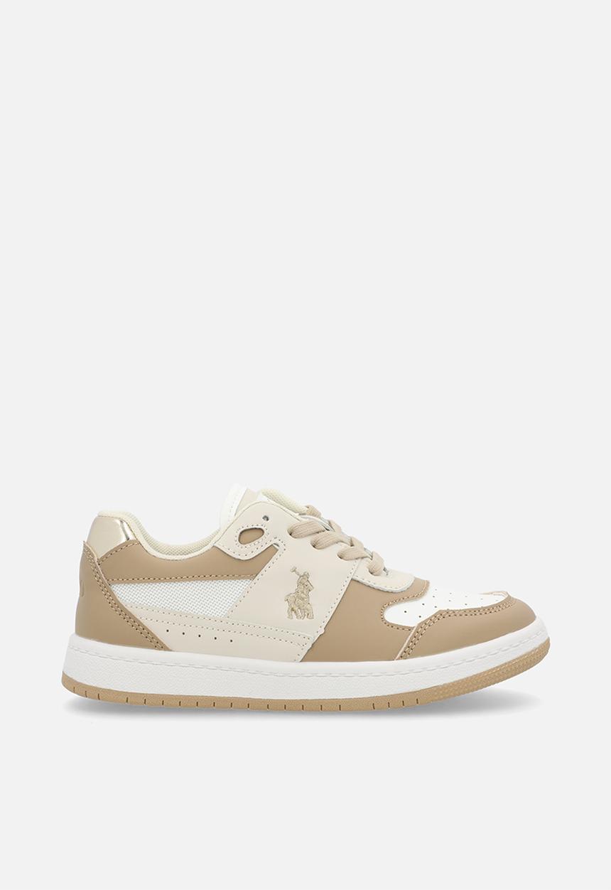 POLO - Colour Block Court Sneaker -Stone
