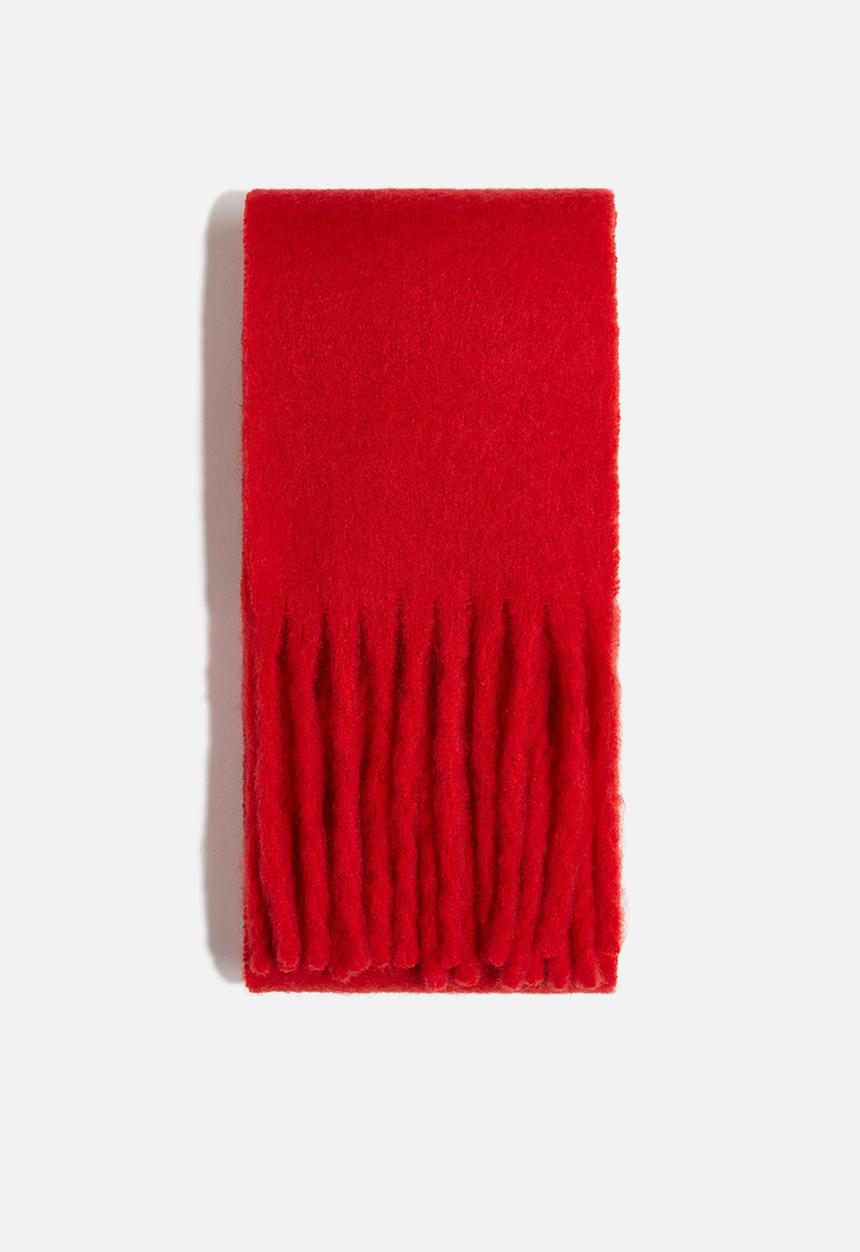 H&M - Large scarf - red