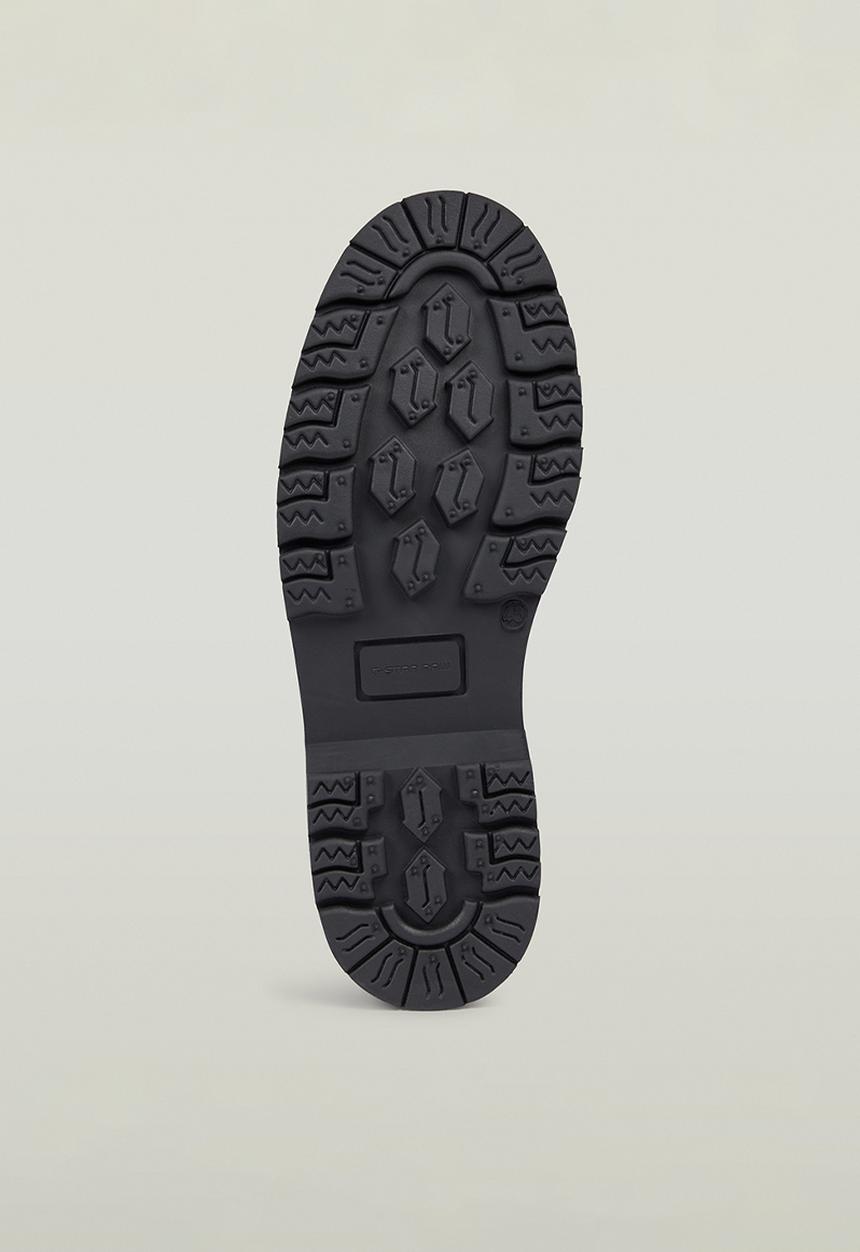 G-STAR - Tyler Boot Mid Moq Lea M - Black leather