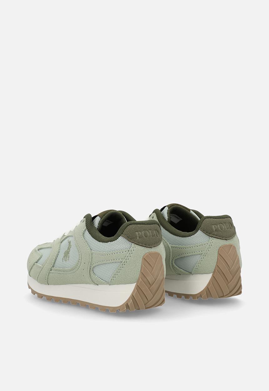 POLO - Mixed Panelled Runner - Green