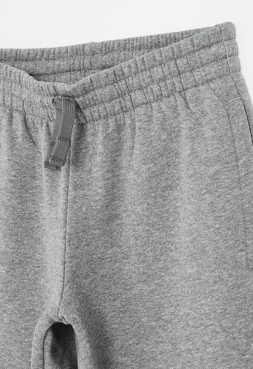 Under Armour - Ua rival fleece joggers - castlerock /light heather/white