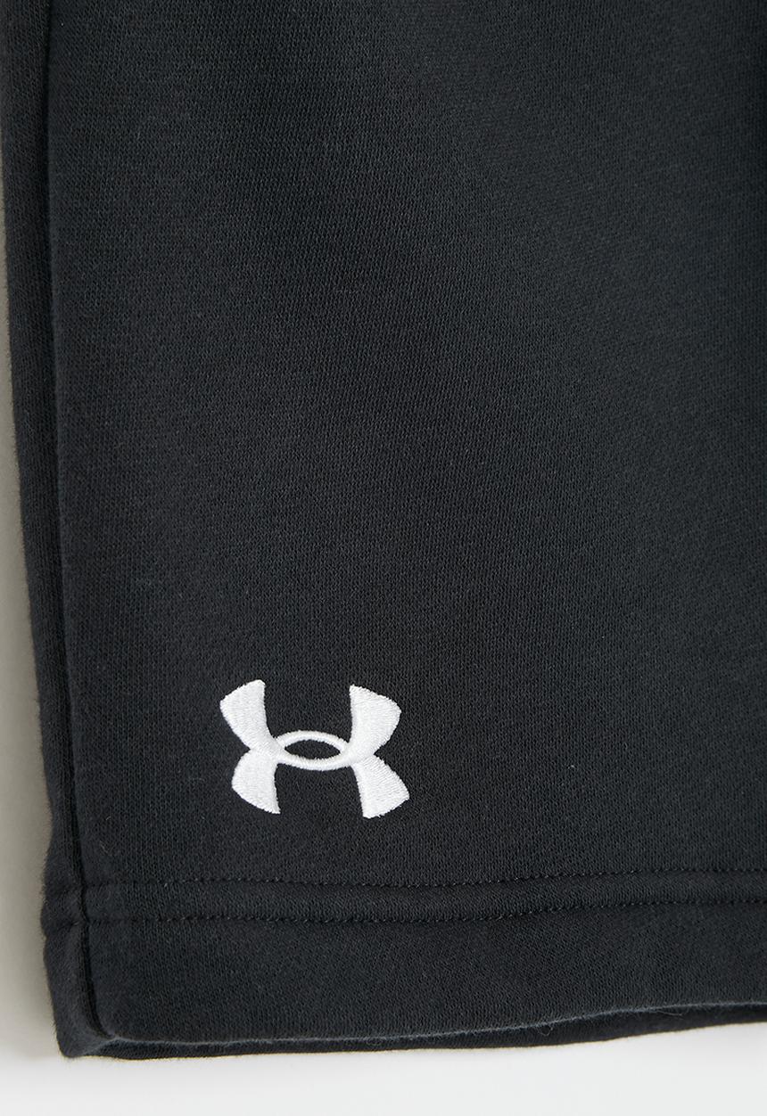 Under Armour - Ua rival fleece shorts - black/white