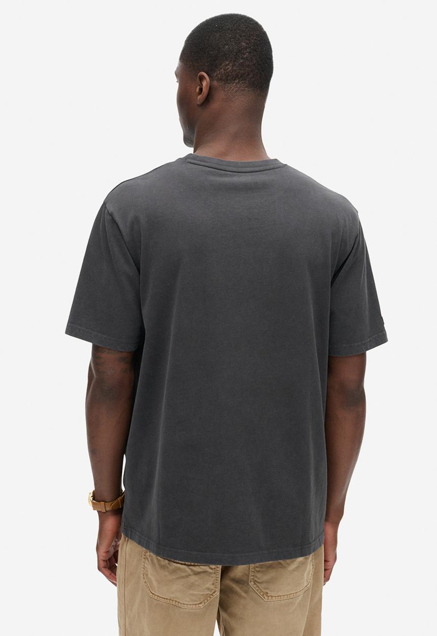Superdry. - 70s Rock Graphic Band T-shirt - Blackboard